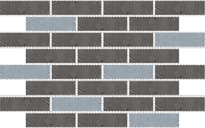 Гибкий кирпич GK-0300 — модуль 1100×550 мм, LITOFLEX